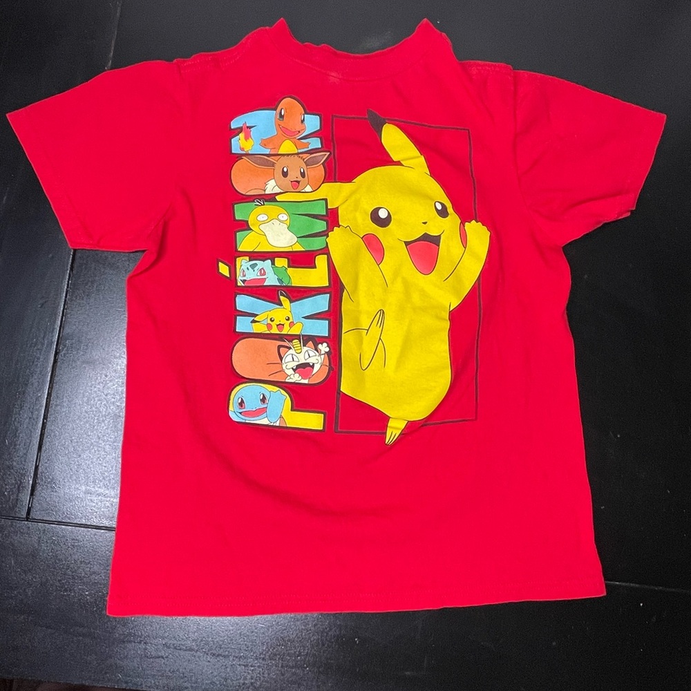 Pokémon Kids T-Shirt medium 100% cotton